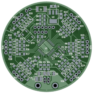 Generated PCB preview